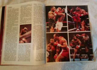 Official Boxing Program Tyson vs Holmes January 22,  1988 @ Trump Plaza 8