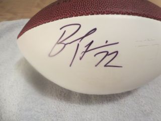 RIC FLAIR SIGNED FOOTBALL,  OTHERS,  THE ONLY 1 ON EBAY,  FROM CHARITY DINNER 5