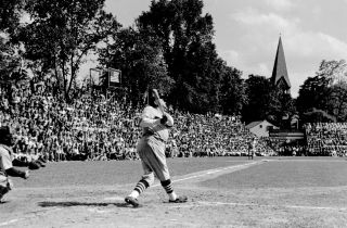 Babe Ruth - 8 " X 10 " Photo - 1939 Doubleday Field - Cooperstown,  York