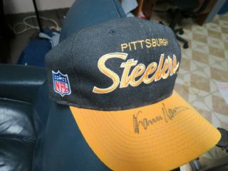 Pittsburgh Steelers Franco Harris Autographed Hat,