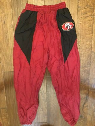 Vintage Nfl San Francisco 49ers Track Workout Pants By Starter Mens Size L