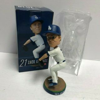 Zack Greinke Los Angeles Dodgers 2014 Bobblehead Sga Priced Box