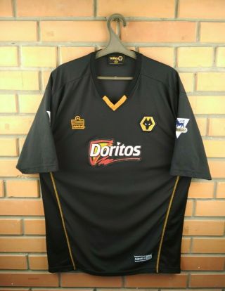 Wolverhampton Wanderers Jersey L 2003 2005 Away Shirt Soccer Football Admiral