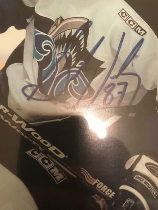 NHL Autographed Sidney Crosby Rimouski Oceanic Frameworth Sports 4