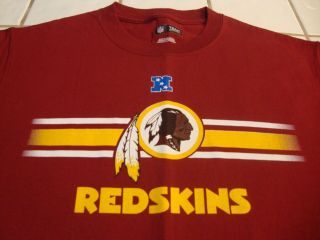 Washington Redskins Nfl Team Apparel Red T - Shirt Short Sleeve Mens Size Medium M