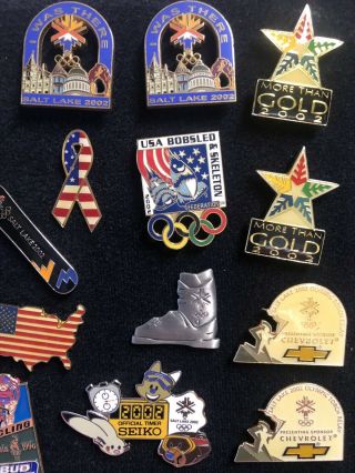 2002 Salt Lake City Olympic Pin Set (approx.  35) 4