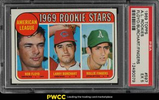 1969 Topps Rollie Fingers Rookie Rc 597 Psa 5 Ex (pwcc)
