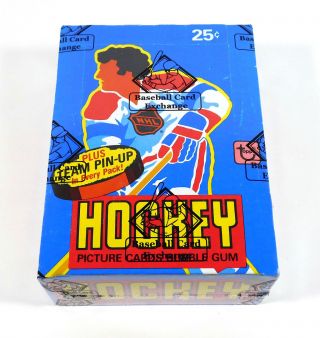 1980 - 81 Topps Hockey Box (36 Packs) Bbce Wrapped