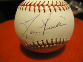 Lou Piniella Kc Royals Autographed Official Rawlings Major League Baseball