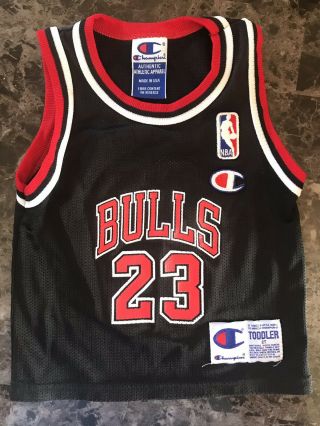 Vintage Champion Michael Jordan Chicago Bulls Toddler Jersey