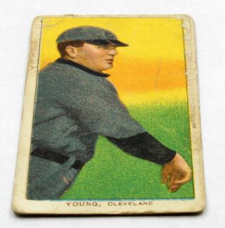 1909 - 11,  T206 Cy Young,  Cleveland / Sovereign Baseball Card,  5786 - 8