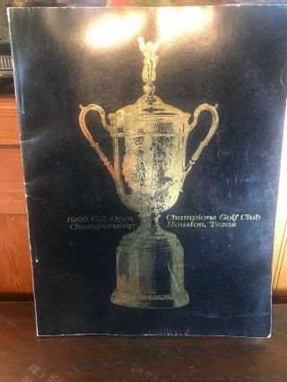 1969 U.  S.  Open Championship Champions Golf Club Houston Texas