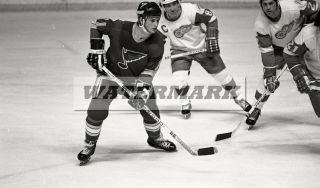 Brian Sutter St Louis Blues 35 Mm Negative Nhl Vintage Hockey Mar 10 1977