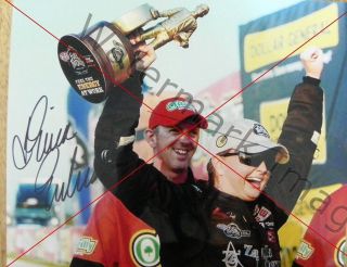 Nhra Erica Enders " 1st Win " Authentically Autographed Photograph