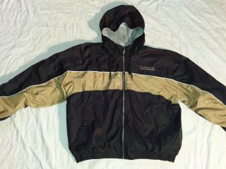 Purdue Boilermakers Full Zip Hoodie Jacket Coat (no Size Tag) Fits Like A Medium