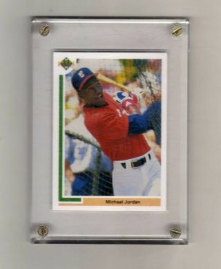 1991 Upper Deck Michael Jordan Chicago White Sox Sp1 Baseball Card