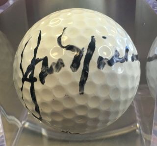 Jack Nicklaus Signed Titleist 8 - 384 Tour 100 Golf Ball With Jsa Full Letter