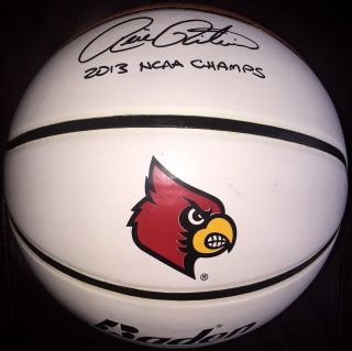 Rick Pitino Autographed Signed Louisville Cardinals Basketball 2013 Ncaa Champs