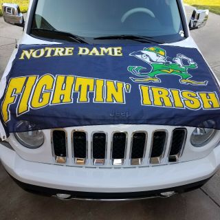 Notre Dame 3x5 Flag Irish Ncaa Fan Garage Wall Sign