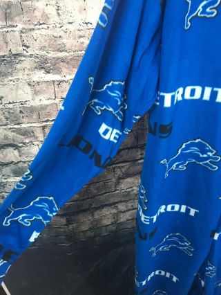 Detroit Lions Unisex Union Suit LARGE NFL Football 7