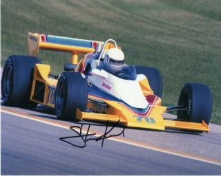 Steve Kinser Autographed 1981 Indy 500 8x10 Photo