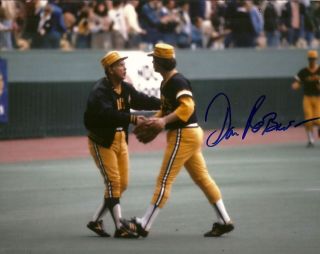 Don Robinson Pittsburgh Pirates Signed Auto 8x10 Photo W/coa W/tanner