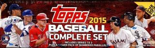 2015 Topps Complete Baseball Factory Set Blowout Cards