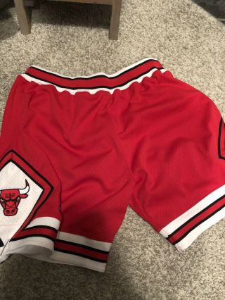 Mitchell Ness Authentic Chicago Bulls Shorts Xl