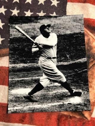 Babe Ruth - 8 " X 10 " Photo - 1927 - Yankee Stadium - York