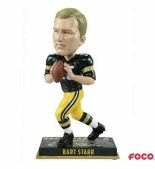 Bart Starr Green Bay Packers Forever Collectibles Bobblehead /2,  018