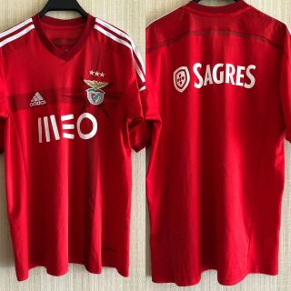 5,  /5 Benfica 2014 2015 Home Size S Adidas Football Soccer Maillot Jerser Shirt