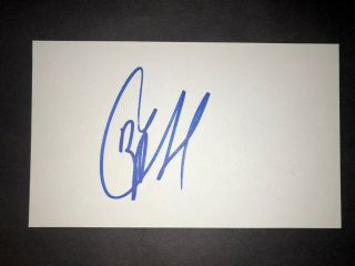2017 Phillies: J.  P.  Crawford,  Signed 3x5 Card