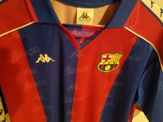 Barcelona soccer jersey season 94 10 (Romario) Size L 4