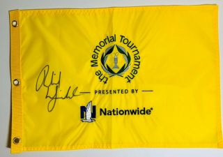 Phil Mickelson Signed Autograph The Memorial Golf Tournament Flag Proof Auto