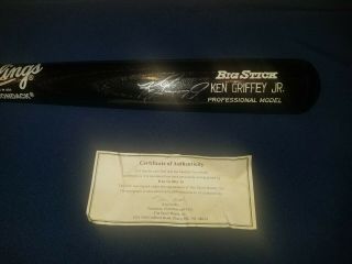 Ken Griffey Jr Signed 34 " Rawlings Bat Autographed Auto Psa/dna Mariners Hof