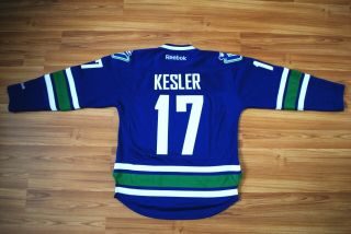 Vancouver Canucks Ryan Kesler Nhl (reebok) Authentic Game Jersey Size Small Mens