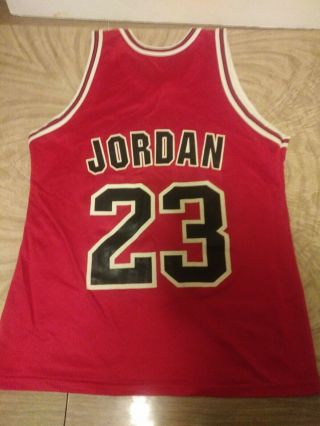 Michael Jordan Chicago Bulls Champion Jersey 23 Size 40 Chicago Bulls Pennant 4