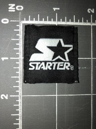Starter Sportswear Logo Patch Tag Letter S Star Sports Apparel Athletic Uniform