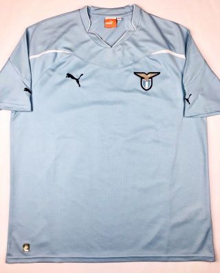 Puma Ss Lazio 2010/11 Xxl Home Soccer Jersey Football Shirt Maglia Italy