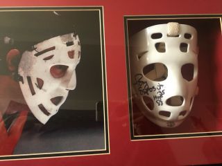 Tony Esposito Goalie Mask (autographed) 5