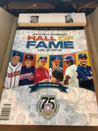 Baseball Hall Of Fame 2014 Induction Yearbook - Maddux,  Smoltz,  Thomas,  Torre