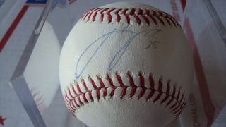 Justin Verlander Houston Astros/Detroit Tigers Signed Rawlings Baseball 2