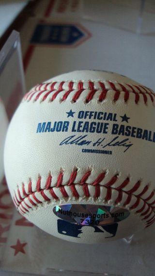 Justin Verlander Houston Astros/Detroit Tigers Signed Rawlings Baseball 6