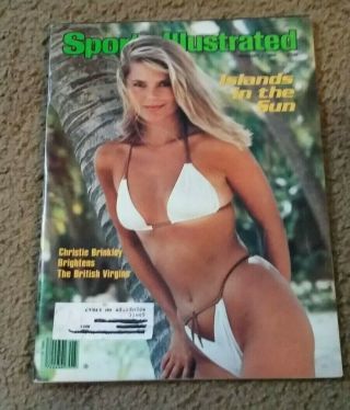 Sports Illustrated February 4 1980 Christie Brinkley Swimsuit Edition On Cover