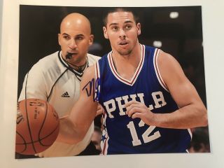 Tj T.  J.  Mcconnell Signed Autographed 8x10 Photo Auto 76ers Sixers Arizona
