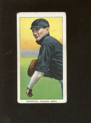 1909 T206 Sweet Caporal 150 Tobacco Baseball Card Donohue Vg,