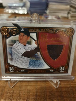 2016 Topps Meaningful Material - Jacoby Ellsbury /10 York Yankees Game