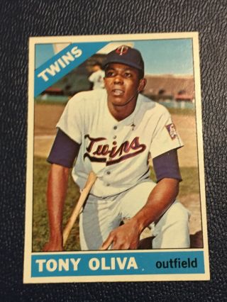 1966 Topps Tony Oliva 450 Minnesota Twins