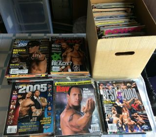 164 Wrestling Magazines From 1980 