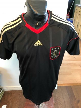 Mens Medium Adidas Soccer Football Futbol Jersey Germany Deutscher Fussball - Bund